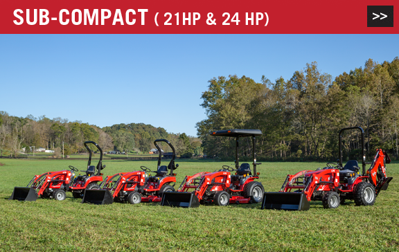 sub compact tractors for sale